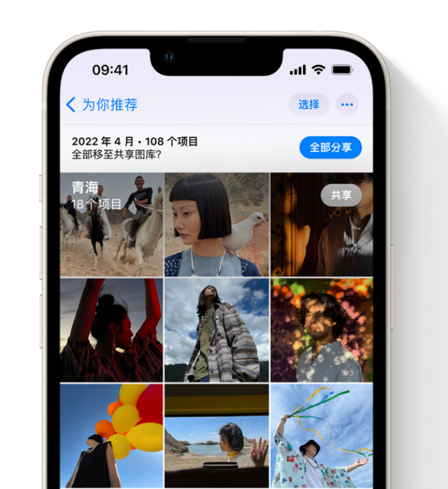 晋安苹果维修网点分享在 iPhone 上使用共享图库 