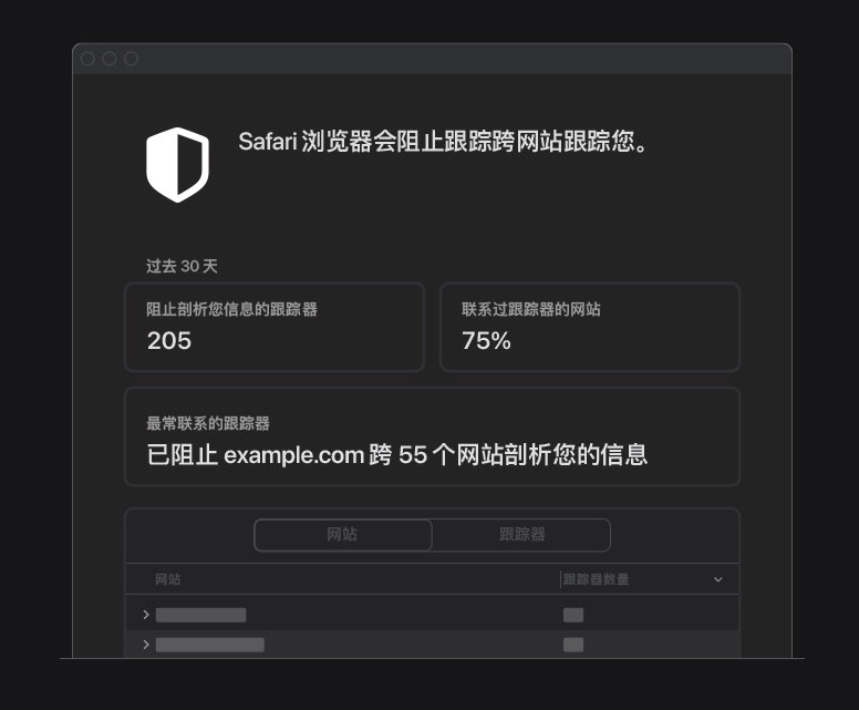 晋安苹果手机维修分享如何在 Safari 浏览器中查看和打开隐私报告 