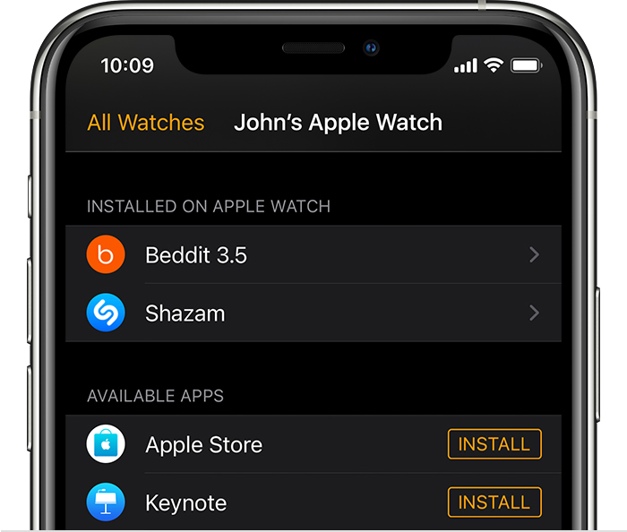 晋安苹果手机维修分享如何在 Apple Watch 上下载应用 