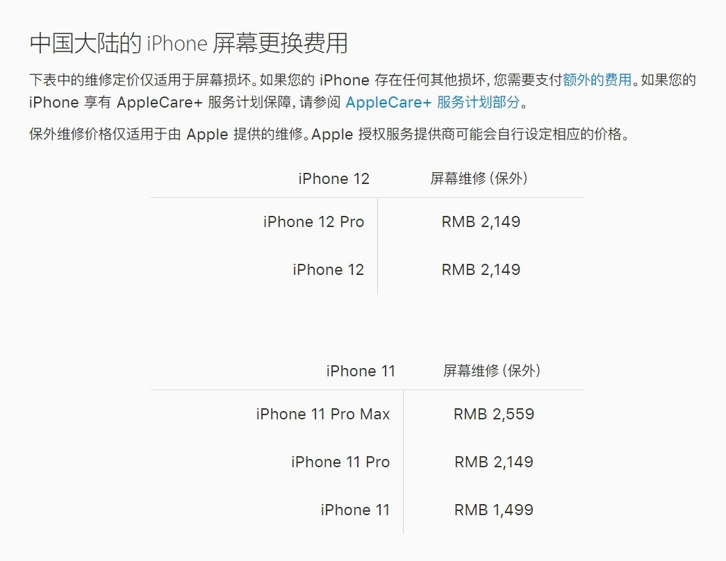 晋安苹果手机维修分享iPhone 12/12 Pro 更换屏幕多少钱 